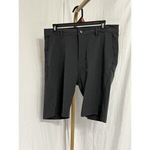 Kenneth Cole Golf Shorts Lightweight Wicking Nylon Stretch‎ Dark Grey Size 33